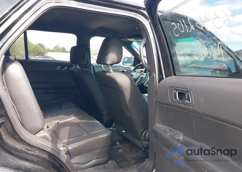 2015 Ford Police Interceptor из США, поврежденный, VIN 1FM5K8AR0FGC68568